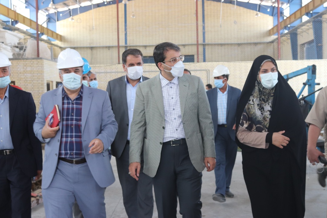 بازدید دکتر محمد رضوانی فر از شرکت فرآورده های نسوز ایران