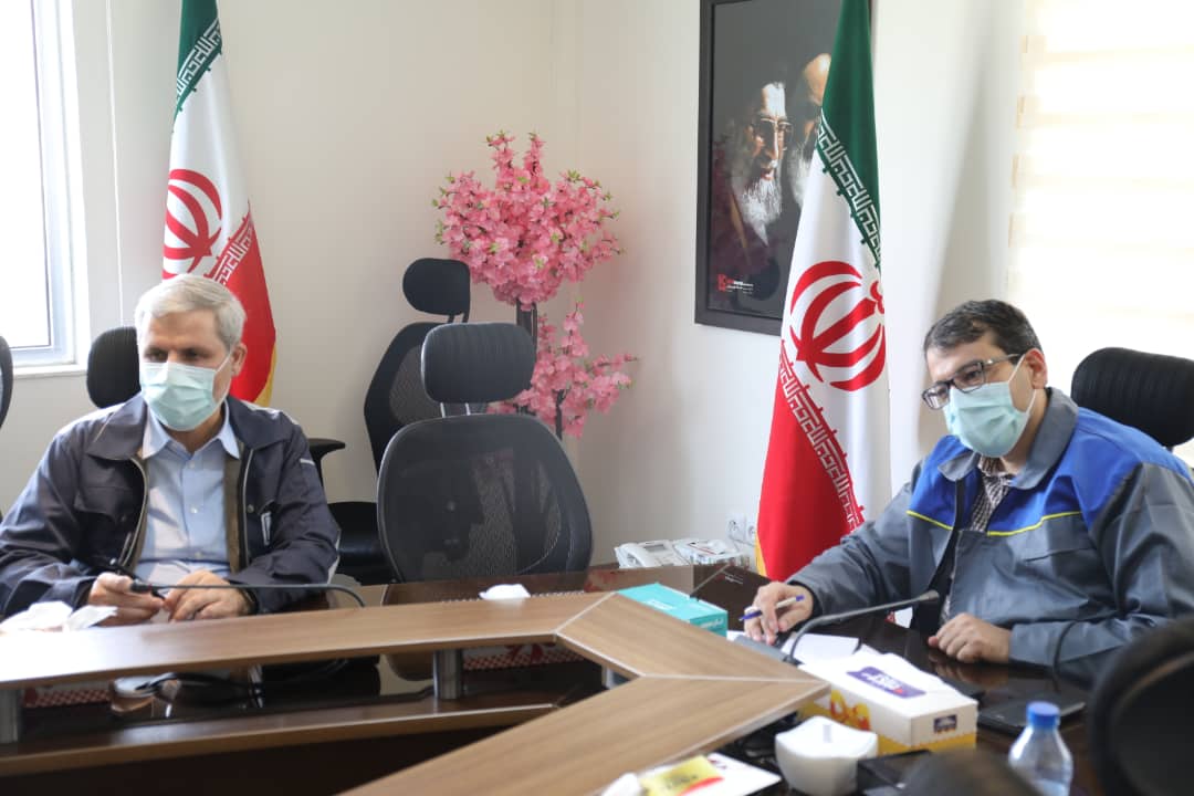 بازدید دکتر محمد رضوانی از شرکت صنایع خاک چینی ایران