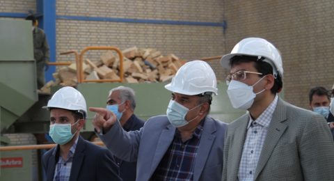 بازدید دکتر محمد رضوانی فر از شرکت فرآورده های نسوز ایران