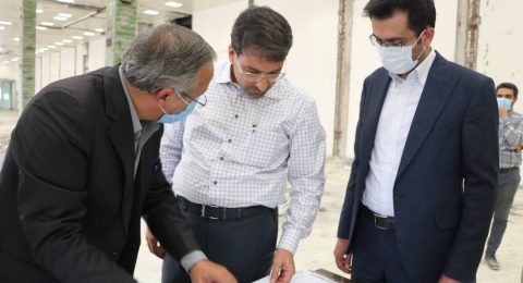 بازدید دکتر محمد رضوانی فر از شرکت داروسازی فارابی