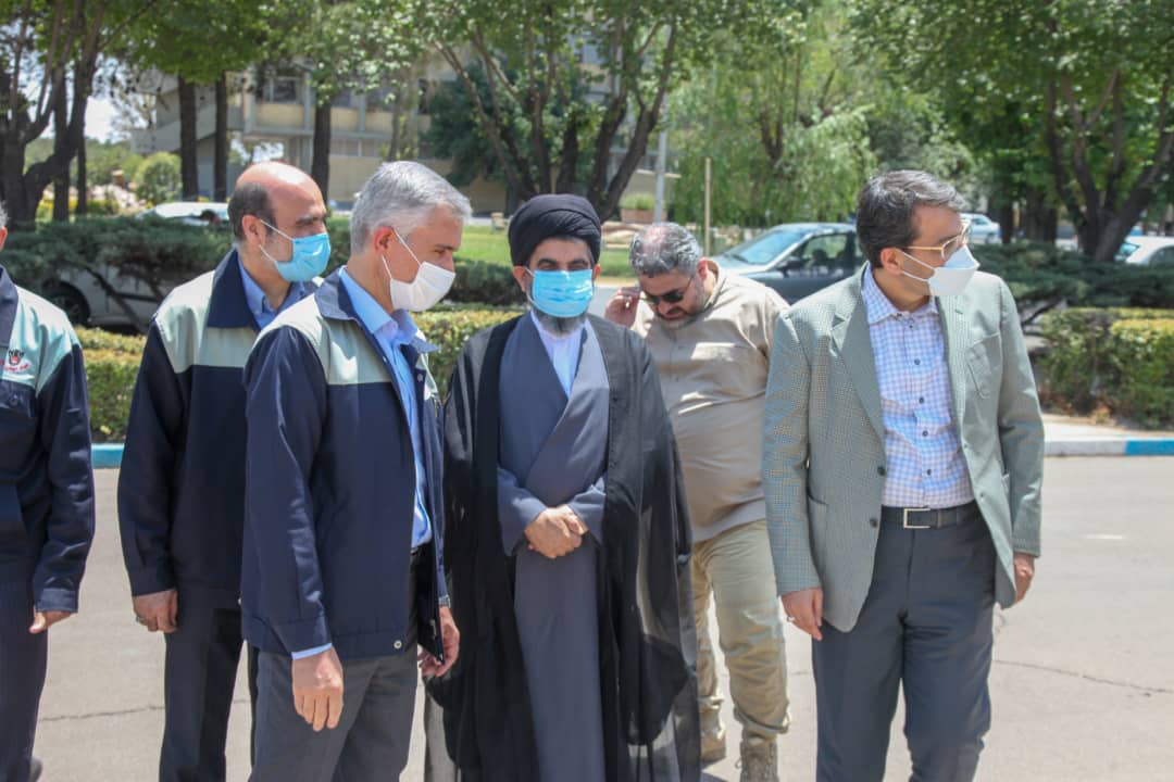 بازدید دکتر محمد رضوانی فر از شرکت ذوب آهن اصفهان