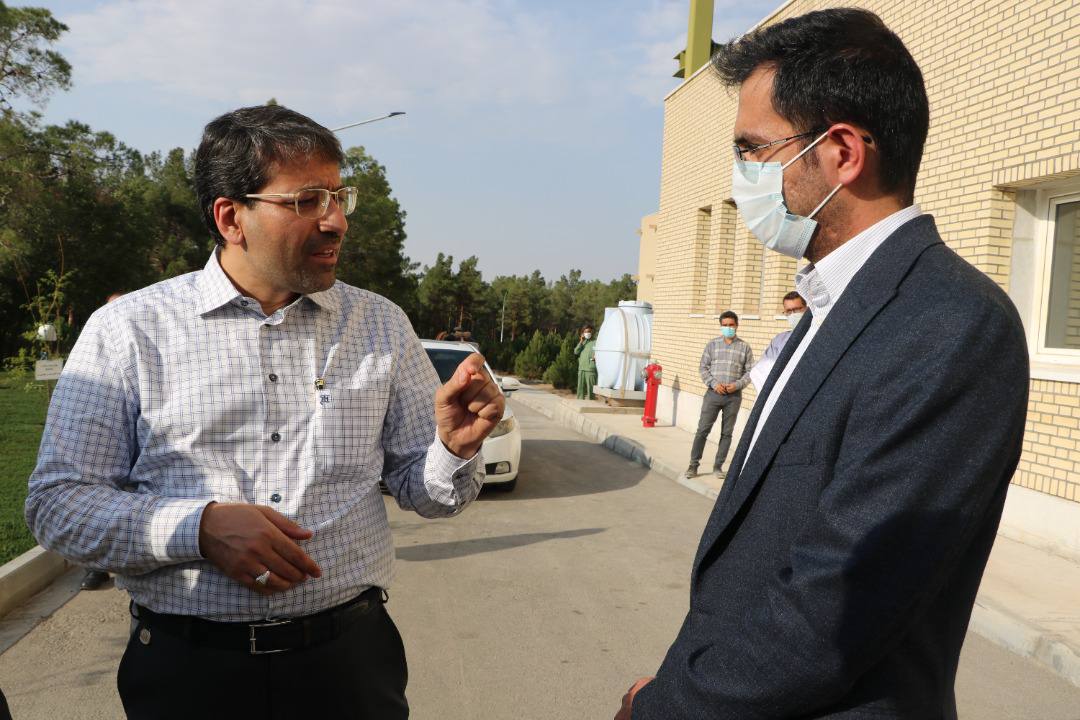 بازدید دکتر محمد رضوانی فر از شرکت داروسازی فارابی