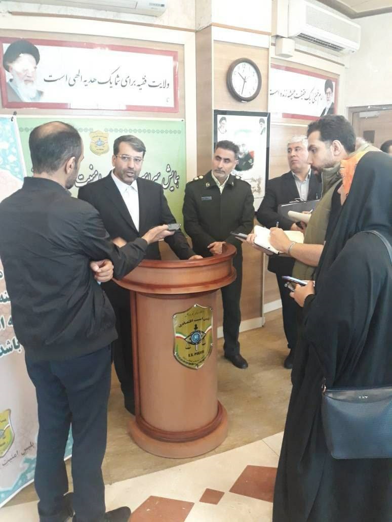 دکتر محمد رضوانی فر معاون وزیر اقتصاد و رییس کل گمرک ایران در همایش سراسری پلیس امنیت اقتصادی