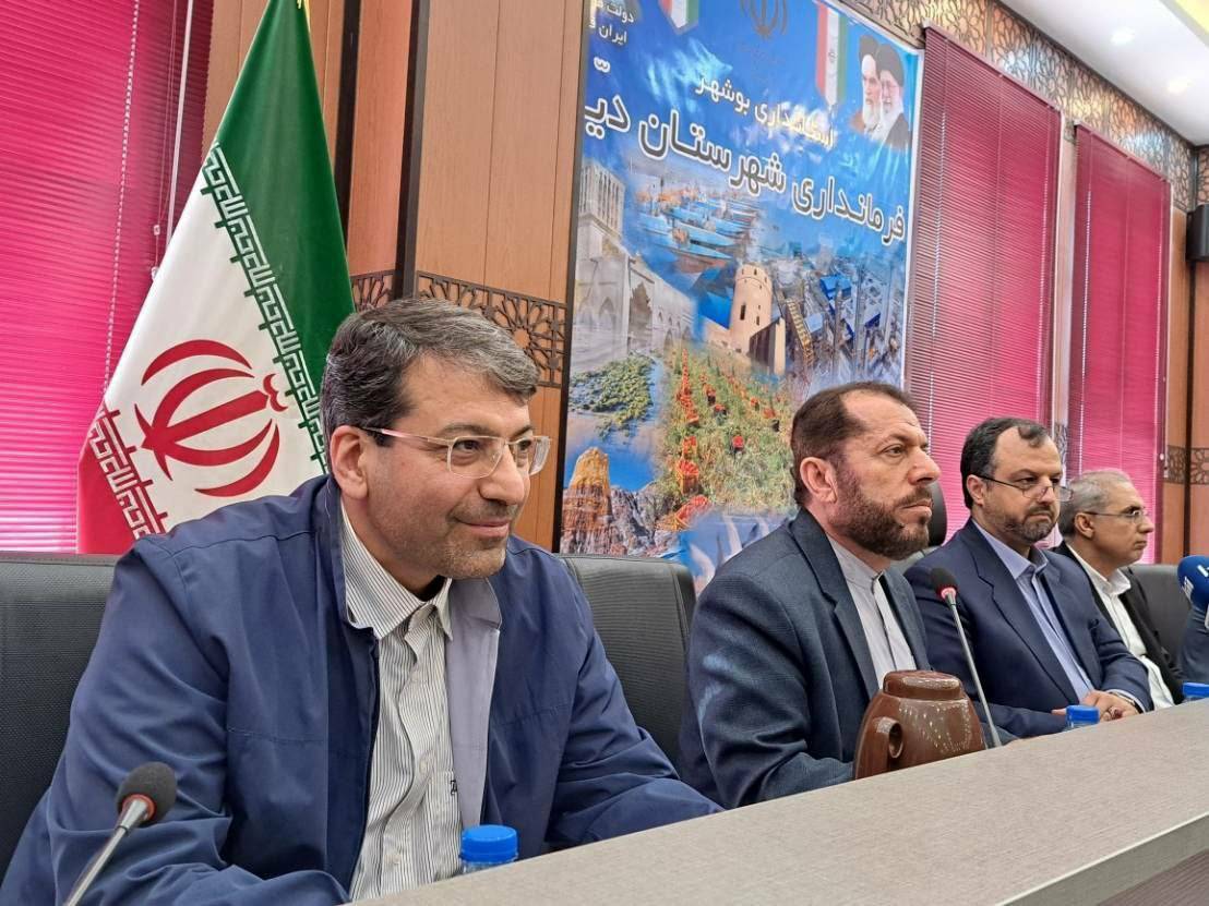 سفر محمد رضوانی فر معاون وزیر اقتصاد و رئیس کل گمرک ایران به استان بوشهر