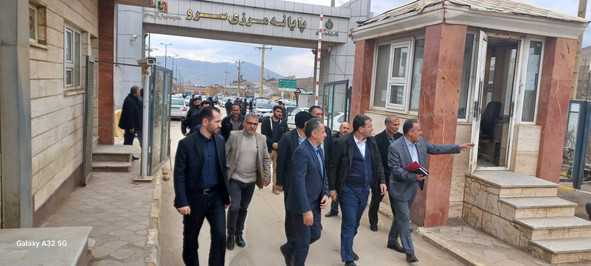 در چهارمین روز از سال ۱۴۰۲، معاون وزیر اقتصاد و رئیس کل گمرک ایران از گمرک مرزی سرو بازدید کرد