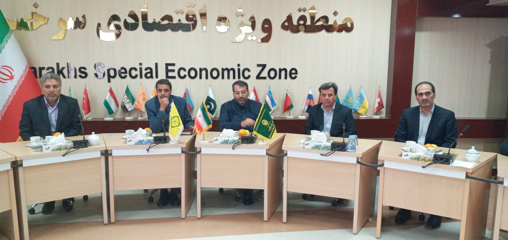 بازدید معاون وزیر اقتصاد و رئیس کل گمرک ایران از گمرک مرزی سرخس