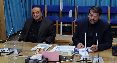 دکتر محمد رضوانی فر معاون وزیر و رئیس کل گمرک ایران در وبینار تخصصی سفرای جمهوری اسلامی ایران و روسای نمایندگی ها در کشورهای همسایه