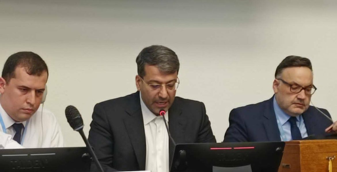 حضور معاون وزیر اقتصاد و رئیس کل گمرک ایران در هشتاد و یکمین جلسه کنوانسیون تیر در ژنو