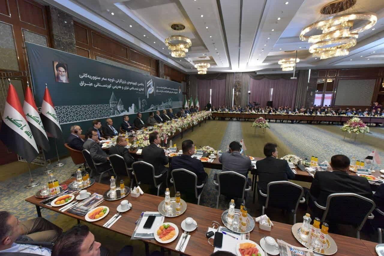 رضوانی فر رئیس کل گمرک ایران در نشست استانداران هم مرز ایران با اقلیم کردستان عراق